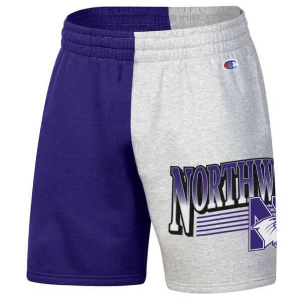 Northwestern University Wildcats Men's Old School Fleece Shorts
