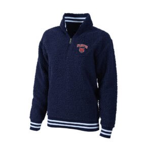 Evanston Wildkits Sherpa Varsity Quarter Zip Pullover