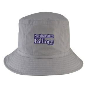 Northwestern I Kellogg Light Grey Sunny Floppy Bucket Hat