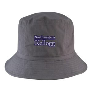 Northwestern I Kellogg Slate Grey Sunny Floppy Bucket Hat