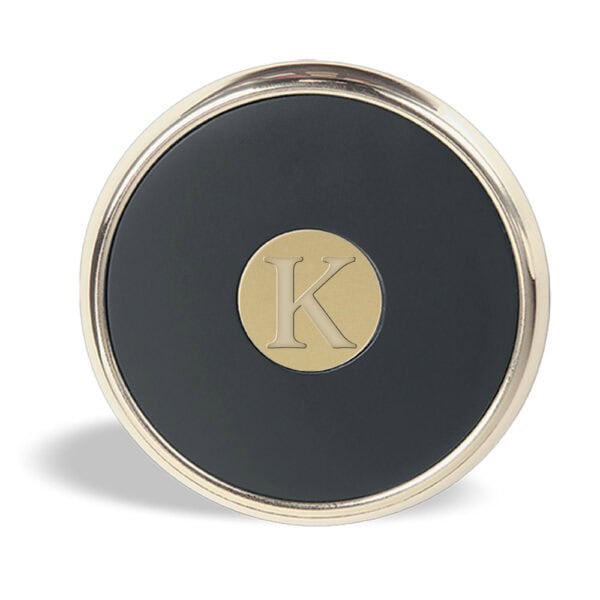 Northwestern | Kellogg K Design Gold Medallion Gold Tone Coaster