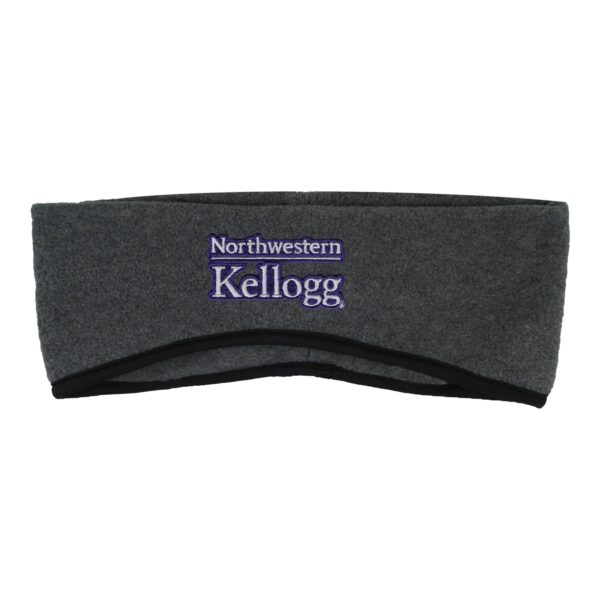 Northwestern I Kellogg Essex Charcoal Fleece Ear Band