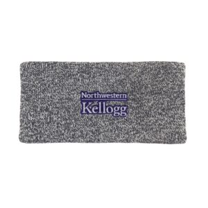 Northwestern I Kellogg Cameron Charcoal Marled Yarn Ear Band