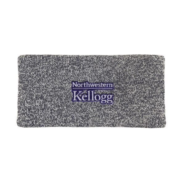 Northwestern I Kellogg Cameron Charcoal Marled Yarn Ear Band
