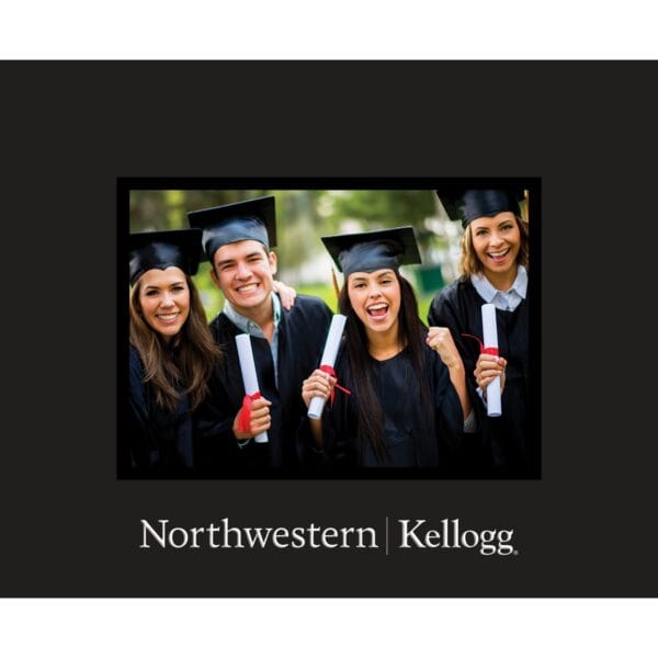 Northwestern | Kellogg Expo Black Spectrum Horizontal Photo Frame 5"X7"