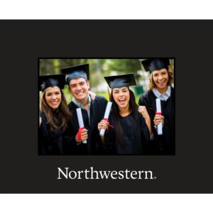 Northwestern University Expo Black Spectrum Horizontal Photo Frame 5"X7"