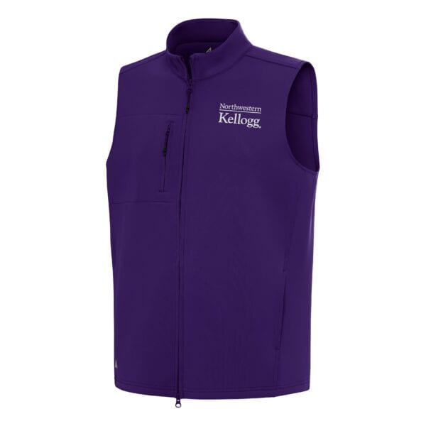 Northwestern I Kellogg Men's Antigua Purple Demand Vest-2